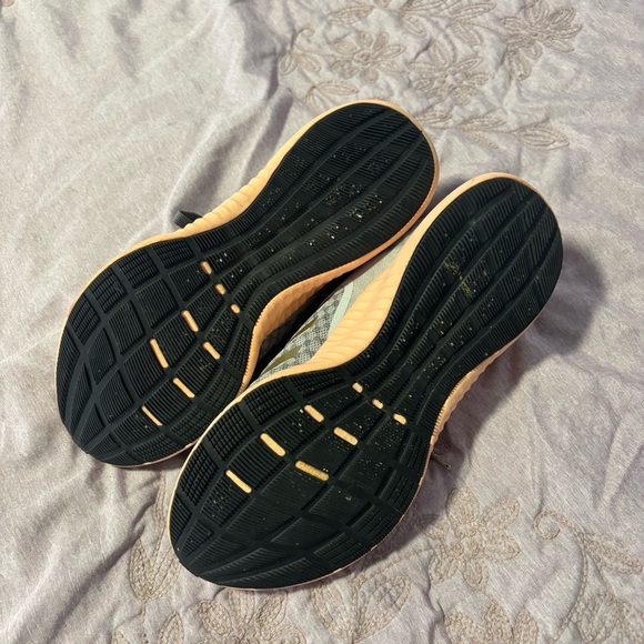 adidas Gray and Peach Athletic Shoes - Picture 4 of 5